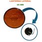 ISO14TR437 AM 12/24V - LANTERNA LATERAL 65MM - AMARELO - 12/24V - SEM SUPORTE (EMB. COM 01 PECA - VALOR UNITARIO) - PC ISO14TR437 AM 12/24V - LANTERNA LATERAL 65MM - AMARELO - 12/24V - SEM SUPORTE (EMB. COM 01 PECA - VALOR UNITARIO) - PC