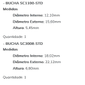 KIT SC1213-STD - KIT BUCHA PARTIDA LUCAS/ FIESTA/ KA/ COURRIER/ ESCORT/ FIAT/ ESTE KIT É COMPOSTO POR:   1   - BUCHA SC2145-STD/ 1 - BUCHA SC1100-STD/ 1 - BUCHA SC3008-STD - KIT