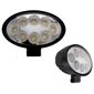 ISO14F6900 AZ 12/24V - FAROL LED OVAL AZUL 12/24V COM 8 LEDS (EMB. COM 01 PC - VALOR UNITARIO) - PC