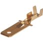 AMS81024 - TERMINAL MACHO LONGO 6,3 MM COM TRAVA (EMB. COM 100 PECAS - VALOR DO CENTO) - CT