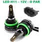 ISO14LFR8 H11 12V - KIT LAMPADA LED R8 H11 12V 42W 30000LM 6500K (EMB. COM 02 PC- VALOR DO PAR) - KIT