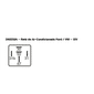 DNI0324 12V - RELE CONTROLE AR COND. VW/ FORD APOLO/ POINT/ VERONA 12V 5 TERM. - PC