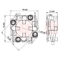 A-213-12V - PORTA ESCOVA PARTIDA VALTRA/ VALMET/ NEW HOLLAND - 10 X 25 X 23 MM - PC A-213-12V - PORTA ESCOVA PARTIDA VALTRA/ VALMET/ NEW HOLLAND - 10 X 25 X 23 MM - PC