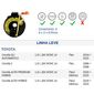ISO26D1.0042 - CINTA AIRBAG COROLLA 00 A 08, RAV4 SPORT 00 A 08 (EMB. COM 01 PECA - VALOR UNITARIO)   - PC