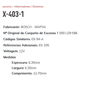 EA-X-403-1 12V - ESCOVA ALTERNADOR WAPSA (SOLDADA) - 6,30 X 6,30 X 12,70 MM - JG EA-X-403-1 12V - ESCOVA ALTERNADOR WAPSA (SOLDADA) - 6,30 X 6,30 X 12,70 MM - JG