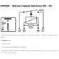 DNI0109 12V - RELE BOMBA COMBUSTIVEL VW/ AUDI (4 TERM. 2 LARGOS 1 NORMAL 1 PEQ) INJEÇAO 12V - PC
