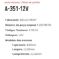 A-351-12V - PORTA ESCOVA PARTIDA DELCO/ HB20/ PICANTO - PC A-351-12V - PORTA ESCOVA PARTIDA DELCO/ HB20/ PICANTO - PC