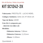 KIT SC1242-2X - KIT BUCHA PARTIDA PREST M93R CAM VW/ SPRINT/ F250/ ESTE KIT É COMPOSTO POR: 1 - BUCHA SC1963-2X/ 1 - BUCHA SC1724-2X/ 1 - BUCHA SC2111-2X/ 1 - BUCHA SC2056-2X - KIT KIT SC1242-2X - KIT BUCHA PARTIDA PREST M93R CAM VW/ SPRINT/ F250/ ESTE KIT É COMPOSTO POR: 1 - BUCHA SC1963-2X/ 1 - BUCHA SC1724-2X/ 1 - BUCHA SC2111-2X/ 1 - BUCHA SC2056-2X - KIT