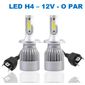 ISO14LFV10 H4 12V - KIT LAMPADA LED H4 12V 30W 20000LM 6500K (EMB. COM 02 PC- VALOR DO PAR) - KIT
