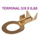 AMS81030 - TERMINAL OLHAL 3/8 X 0,60 MM (EMB. COM 50 PECAS - VALOR UNITARIO) - PC