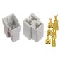 ISO1901827 - KIT CONECTOR 03 VIAS 6,3MM COM TERMINAIS (EMB. COM 1 KIT - PREÇO DO KIT) - KIT ISO1901827 - KIT CONECTOR 03 VIAS 6,3MM COM TERMINAIS (EMB. COM 1 KIT - PREÇO DO KIT) - KIT