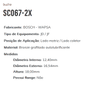 SC067-2X - BUCHA PARTIDA JF L/M 2X - 12,40 X 16,54 X 18,00 MM - PC