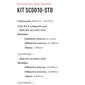 KIT SC0010-STD - KIT BUCHA PARTIDA BOSCH FORD CARGO ELT. C/ MTR CUMMINS 2010>/ ESTE KIT É COMPOSTO POR: 1-BUCHA SC1101-STD/ 1-BUCHA SC3035-STD/ 1-BUCHA SC3011-STD/ 1-BUCHA SC3348-STD - KIT