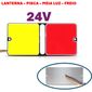 ISO14LS06 24V - LANTERNA LED TRASEIRA 24V UNIVERSAL BICOLOR (EMB. 01 PC- VALOR UNITARIO) - PC ISO14LS06 24V - LANTERNA LED TRASEIRA 24V UNIVERSAL BICOLOR (EMB. 01 PC- VALOR UNITARIO) - PC