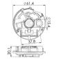 A-138-12V - PORTA ESCOVA PARTIDA VALEO CORSA EFI 1.0 / MPFI 1.0 / RENAULT CLIO (EMB. COM 01 PECA - VALOR UNITARIO) - PC A-138-12V - PORTA ESCOVA PARTIDA VALEO CORSA EFI 1.0 / MPFI 1.0 / RENAULT CLIO (EMB. COM 01 PECA - VALOR UNITARIO) - PC