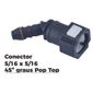 ISO1905611 - CONECTOR 5/16 X 5/16 - 45 GRAU - POP TOP (EMB. COM 01 PECA - VALOR UNITARIO) - PC ISO1905611 - CONECTOR 5/16 X 5/16 - 45 GRAU - POP TOP (EMB. COM 01 PECA - VALOR UNITARIO) - PC