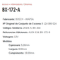 EA-BX-172A - ESCOVA ALTERNADOR BOSCH (GA032) 12V - 5,00 X 8,00 X 19,00 MM - JG EA-BX-172A - ESCOVA ALTERNADOR BOSCH (GA032) 12V - 5,00 X 8,00 X 19,00 MM - JG