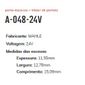 A-048-24V - PORTA ESCOVA PARTIDA MAHLE GUINCHO ELETRICO 24V - PC A-048-24V - PORTA ESCOVA PARTIDA MAHLE GUINCHO ELETRICO 24V - PC