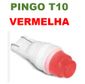 ISO14LPT 2821 VM 12V - LAMPADA LED PINGO T10/2821 12V VERMELHO  (EMB. 01 PC- VALOR UNITARIO) - PC
