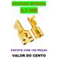 ISO80182-S - TERMINAL ENCAIXE FEMEA 6,3 X 0,8MM (EMB. COM 100 PECAS - VALOR DO CENTO) - CT