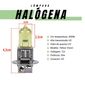 ISO14LX H3 AM 12V - LAMPADA HALOGENA H3 12V 55W AMARELA / BLISTER 12336 (EMB. COM 02 PECAS - VALOR DO KIT) - KIT