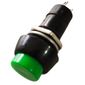 ISO6IT1221 A - CHAVE ON/OFF REDONDA BOTAO VERDE 12MM LIGA/ DESLIGA (EMB. COM 01 PC - VALOR UNITARIO) - PC