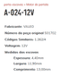 A-024-12V   - PORTA ESCOVA PARTIDA VALEO G5/ FOX/ UP/ AUDI - 1.262/4 - PC