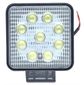 ISO224127 12/24V - FAROL LED QUADRADO 9 LED 27W 12/24V (EMB. COM 01 PECA- VALOR UNITARIO) - PC ISO224127 12/24V - FAROL LED QUADRADO 9 LED 27W 12/24V (EMB. COM 01 PECA- VALOR UNITARIO) - PC