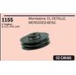 CP1155 - POLIA DUPLA ALTERNADOR MBB/ ONIBUS MOTOR BR 400 (75A) (EMB. COM 1 PEÇA - VALOR UNITARIO) - PC