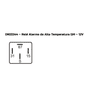 DNI0344 12V - ALARME PARA ALTA TEMPERATURA GM/ 4 TERM. 12V - PC DNI0344 12V - ALARME PARA ALTA TEMPERATURA GM/ 4 TERM. 12V - PC