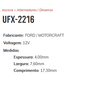 EA-UFX-2216-12V - ESCOVA ALTERNADOR FORD-MOTORCRAFT 12V - JG EA-UFX-2216-12V - ESCOVA ALTERNADOR FORD-MOTORCRAFT 12V - JG