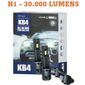 ISO14KB4H1 12V - KIT LAMPADA LED MINI KB4 H1 30000LM 6500K 12V (EMB. COM 02 PECAS - VALOR DO PAR) - KIT