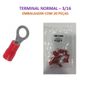 ISO6TRRV1 - TERMINAL OLHAL 3/16 ISOLADO VERMELHO (EMB. COM 20 PEÇAS - VALOR UNITARIO) - PC ISO6TRRV1 - TERMINAL OLHAL 3/16 ISOLADO VERMELHO (EMB. COM 20 PEÇAS - VALOR UNITARIO) - PC