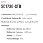 SC1730-STD - BUCHA PARTIDA LM STD - GOL/ PARATI/ F 250/ DUCATO (EMB. COM 10 PECAS- VALOR UNITARIO) - PC
