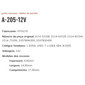 A-205-12V - PORTA ESCOVA PARTIDA HITACHI/ STRADA/ NISSAN/ KOMATSU/ BMW - PC