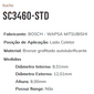 SC3460-STD - BUCHA PARTIDA VW CROSSFOX, FOX, GOL G5, GOLF, KOMBI 1.4, SAVEIRO G5, SPACEFOX, VOYAGE G5. - PC