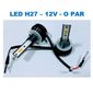 ISO14LFY3 H27 12V - KIT LAMPADA LED H27 12V Y3 36W MINI 22000LM 6500K (EMB. COM 02 PC- VALOR DO PAR) - KIT