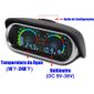 ISO6162 12/24V - RELOGIO DISPLAY - 12/24V - MEDIDOR TEMPERATURA DA AGUA DO MOTOR E VOLTIMETRO (EMB. COM 01 KIT - VALOR DO KIT) - KIT