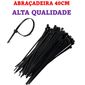 ISO17AB5040 - ABRACADEIRA 40 CENTIMETRO PRETA (EMB. COM 100 PECAS - VALOR DO CENTO) - CT