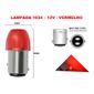ISO14LLLT 06 VM 12V - LAMPADA LED 1034 12V  VERMELHO 2 POLOS CERAMICA (EMB. 01 PC- VALOR UNITARIO) - PC