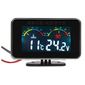 ISO65035 - 12/24V - PAINEL DIGITAL 2 EM 1- VOLT.+ TEMP. AGUA MOTOR - 12/24V - PC