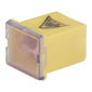 AMS195-60 - FUSIVEL MIDI FEMEA PERFIL BAIXO 60A AMARELO (EMB. COM 01 PC- VALOR UNITARIO) - PC