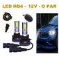 ISO14LFY3 HB4 12V - KIT LAMPADA FAROL LED HB4 12V 9006 MINI 36W 20000LM 6500K (EMB. COM 02 PC- VALOR DO PAR) - KIT