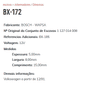 EA-BX-172 - ESCOVA ALTERNADOR VOLT. BOSCH (GA027) - 5,00 X 8,00 X 15,00 MM - JG EA-BX-172 - ESCOVA ALTERNADOR VOLT. BOSCH (GA027) - 5,00 X 8,00 X 15,00 MM - JG