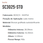 SC3025-STD - BUCHA PARTIDA GOL MI - 28,39 X 32,30 X 11,00 MM (EMB. COM 06 PECAS- VALOR UNITARIO) - PC SC3025-STD - BUCHA PARTIDA GOL MI - 28,39 X 32,30 X 11,00 MM (EMB. COM 06 PECAS- VALOR UNITARIO) - PC