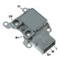 GA0810 - REG. VOLT. MOTORCRAFT 14V ESCORT/ F1000/ RANGER/ PLACA GA1201 - UN GA0810 - REG. VOLT. MOTORCRAFT 14V ESCORT/ F1000/ RANGER/ PLACA GA1201 - UN