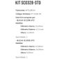 KIT SC0328 STD - KIT BUCHA PARTIDA MITSUBICHI/ TORO/ COMPASS/ VERSA/ SERATA/ FUSION - ESTE KIT CONTEM 1-SC2206/ 1-SC3035 - KIT KIT SC0328 STD - KIT BUCHA PARTIDA MITSUBICHI/ TORO/ COMPASS/ VERSA/ SERATA/ FUSION - ESTE KIT CONTEM 1-SC2206/ 1-SC3035 - KIT