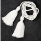 8005 - TASSEL CORDA DUPLO BRANCO 8005 - TASSEL CORDA DUPLO BRANCO