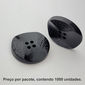 5447 - BOTÃO PRETO FOSCO - PACOTE COM 1000 UNIDADES 5447 - BOTÃO PRETO FOSCO - PACOTE COM 1000 UNIDADES