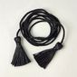 8048 - TASSEL CORDA DUPLO PRETO 8048 - TASSEL CORDA DUPLO PRETO